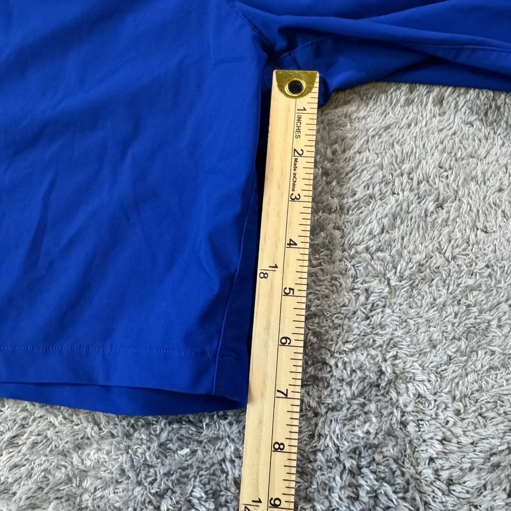 Rhone Commuter Shorts 31 Royal Blue Stretch Performance Fabric